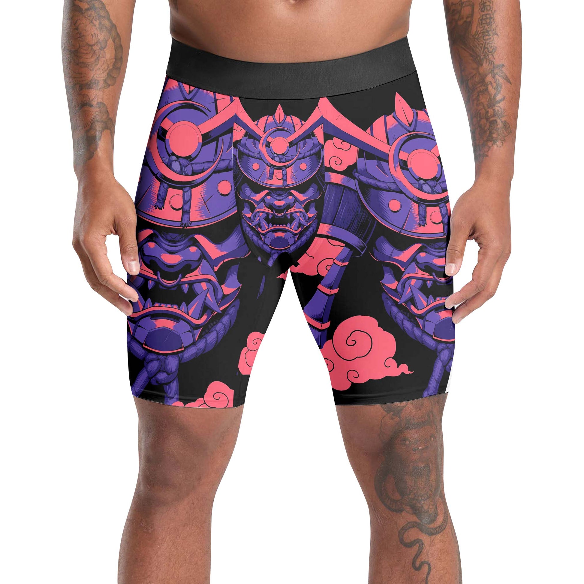 Devil Shogun Helmet Compression Shorts