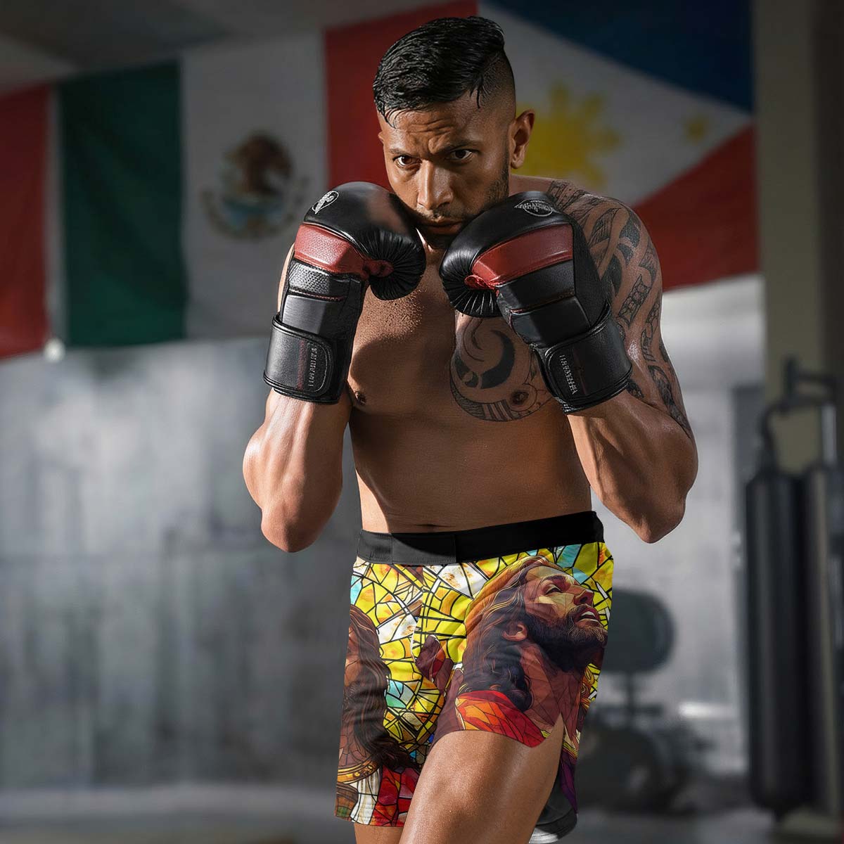 Divine Covenant Fight Shorts