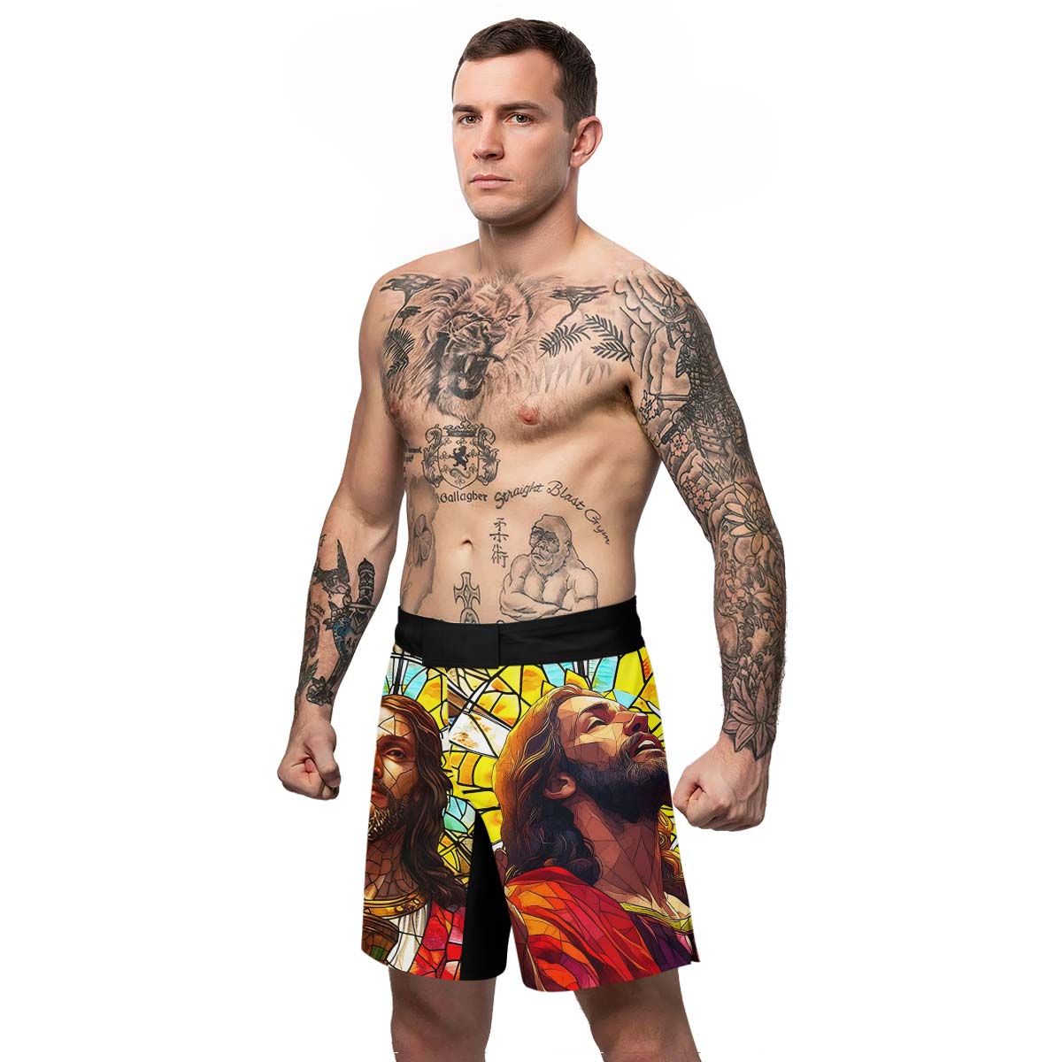 Divine Covenant Fight Shorts