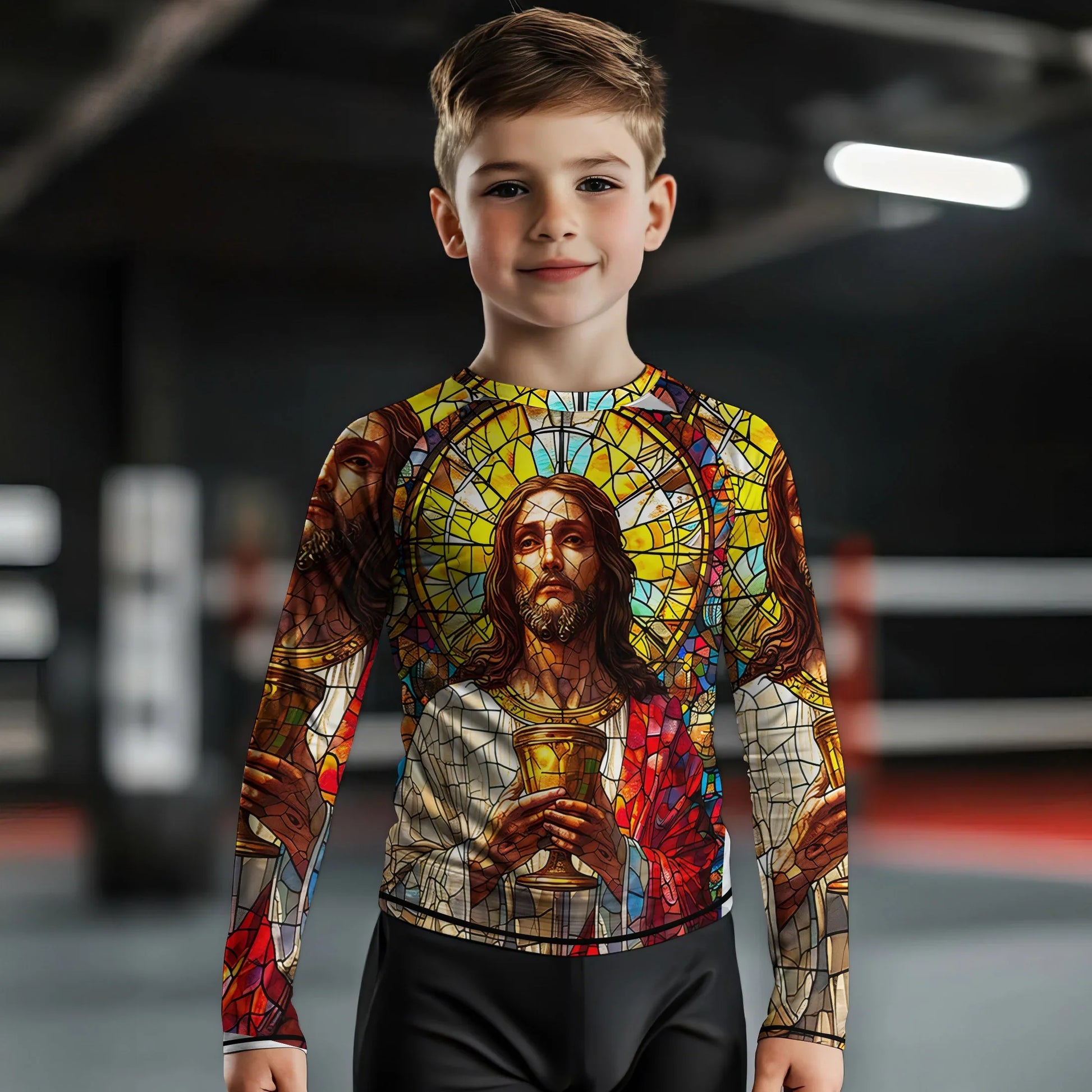 Divine Covenant Kids Rash Guard