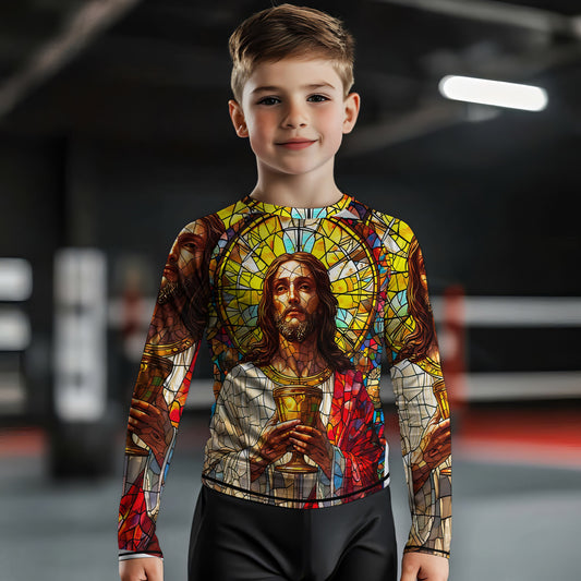 Divine Covenant Kids Rash Guard