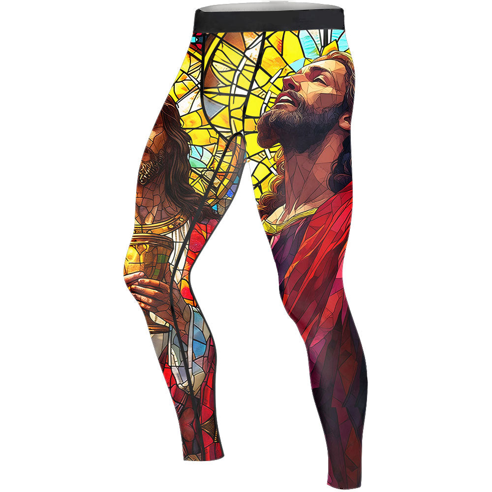 Divine Covenant Men's Compression Leggings