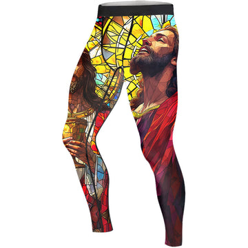Divine Covenant Men's Compression Leggings