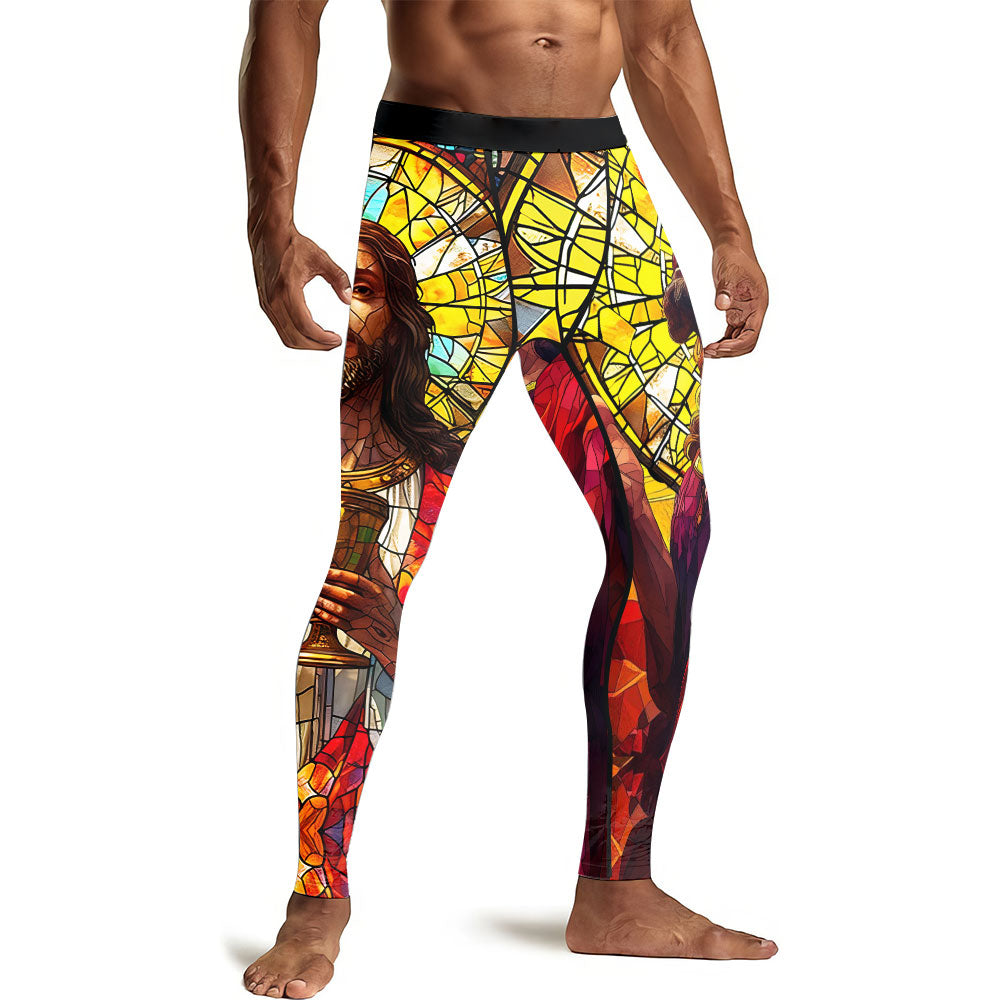 Divine Covenant Men's Compression Leggings