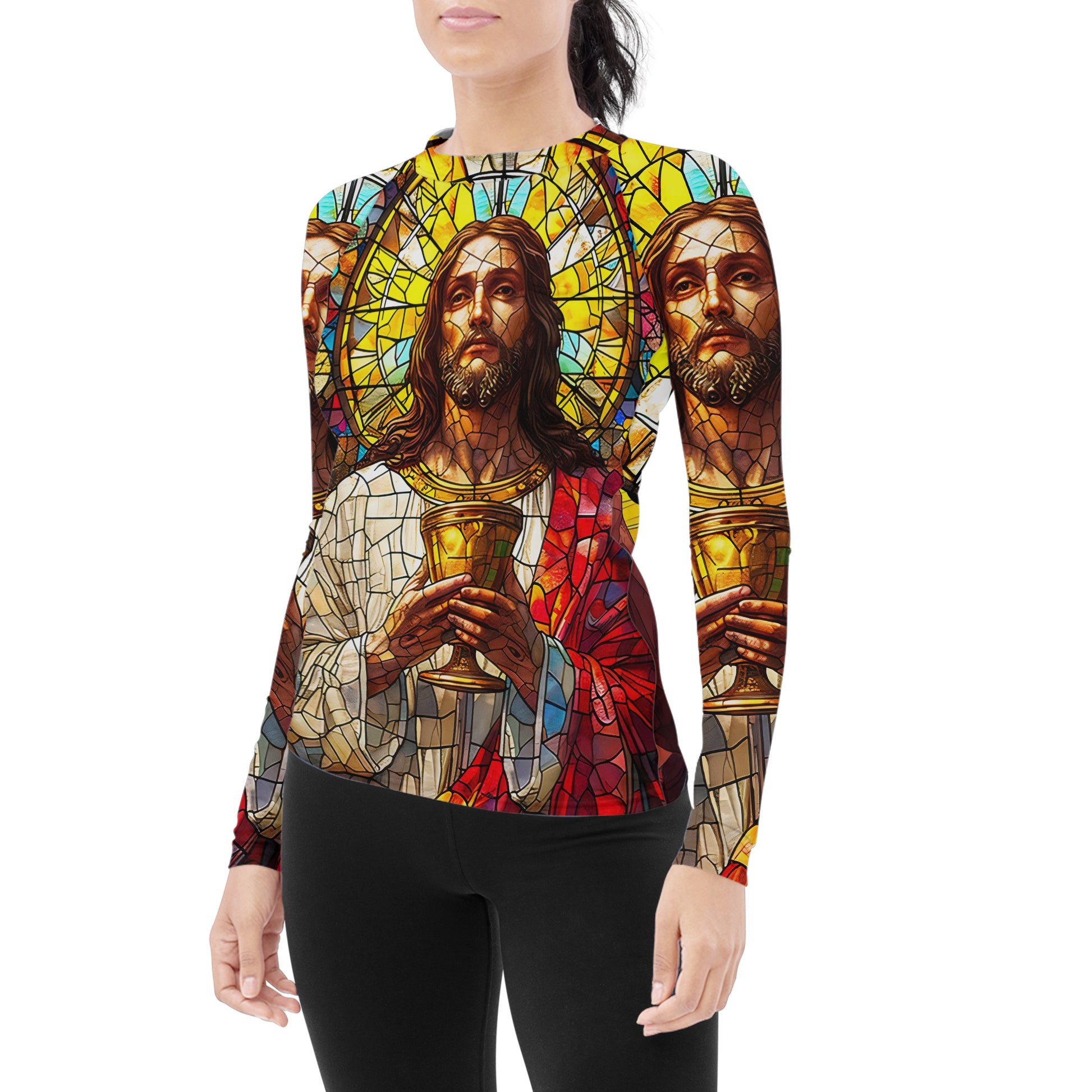 Divine Covenant Women's Long Sleeve Rash Guard