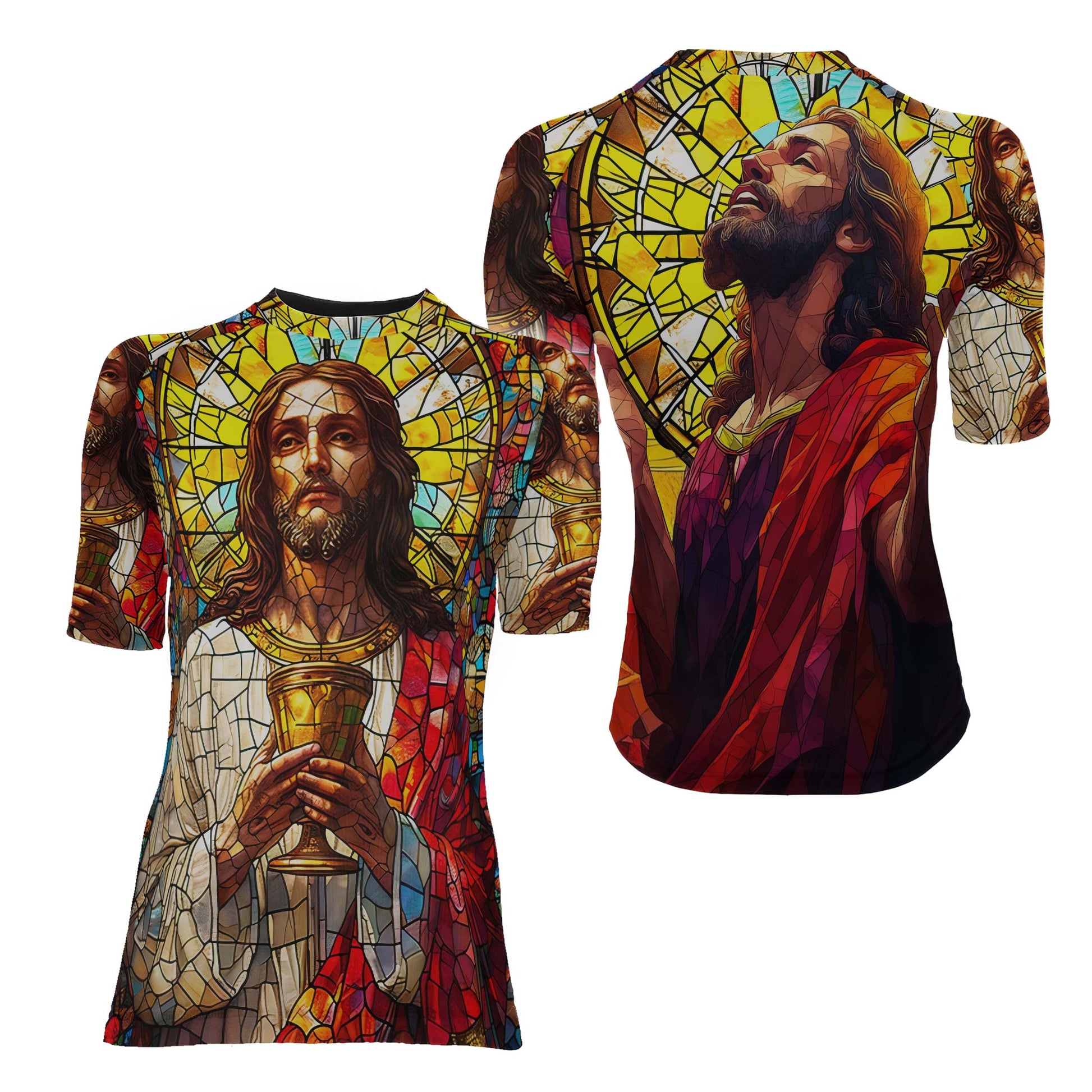 Divine Covenant Women's Short Sleeve Rash Guard