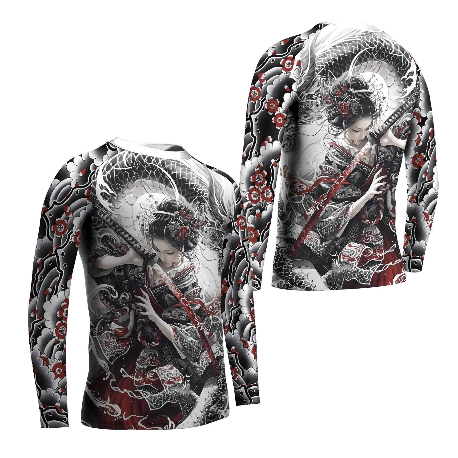 Dragon Geisha Kids Rash Guard