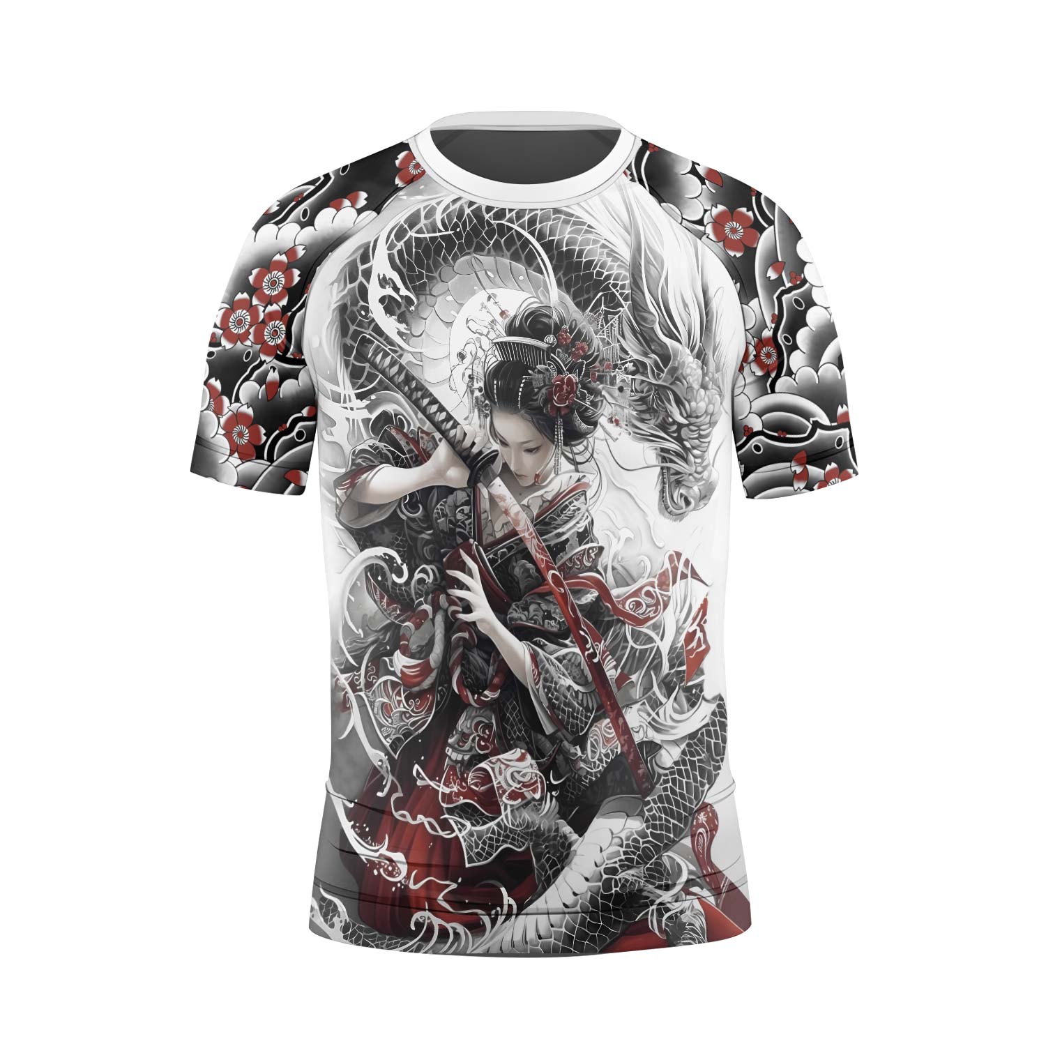 Dragon Geisha Kids Rash Guard - BattleFitGear
