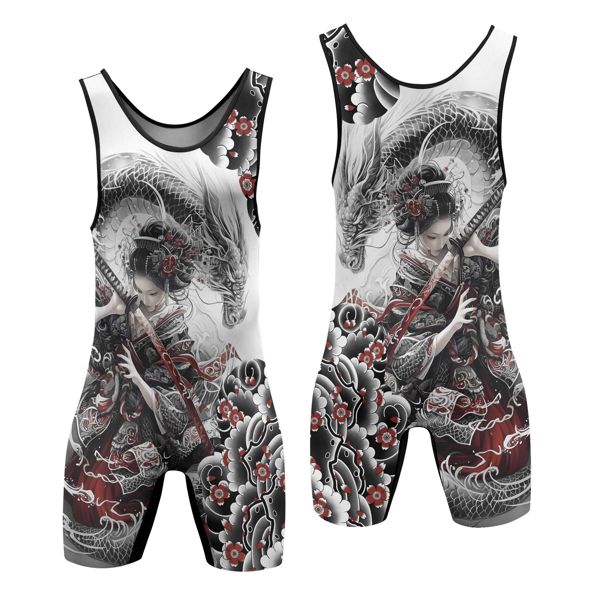 Dragon Geisha Wrestling Singlets
