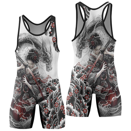 Dragon Geisha Wrestling Singlets