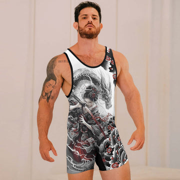 Dragon Geisha Wrestling Singlets