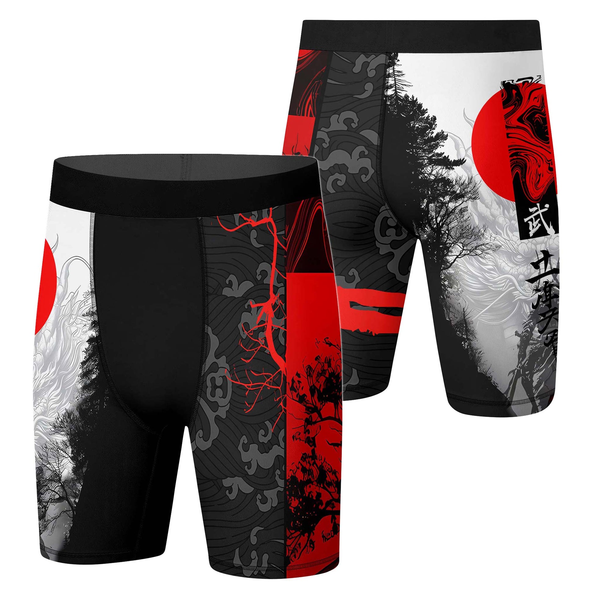 Dragon Ronin Compression Shorts