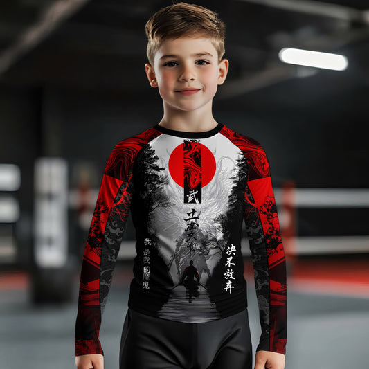 Dragon Ronin Kids Rash Guard