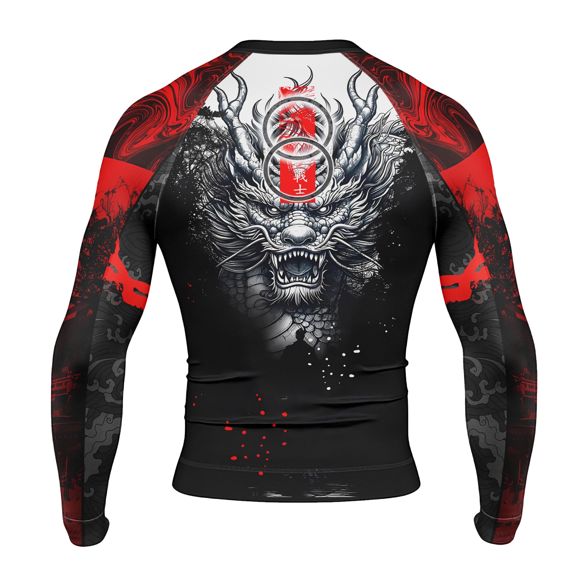 Dragon Ronin Men's Long Sleeve Rash Guard