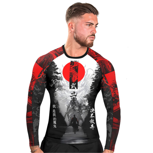 Dragon Ronin Men's Long Sleeve Rash Guard