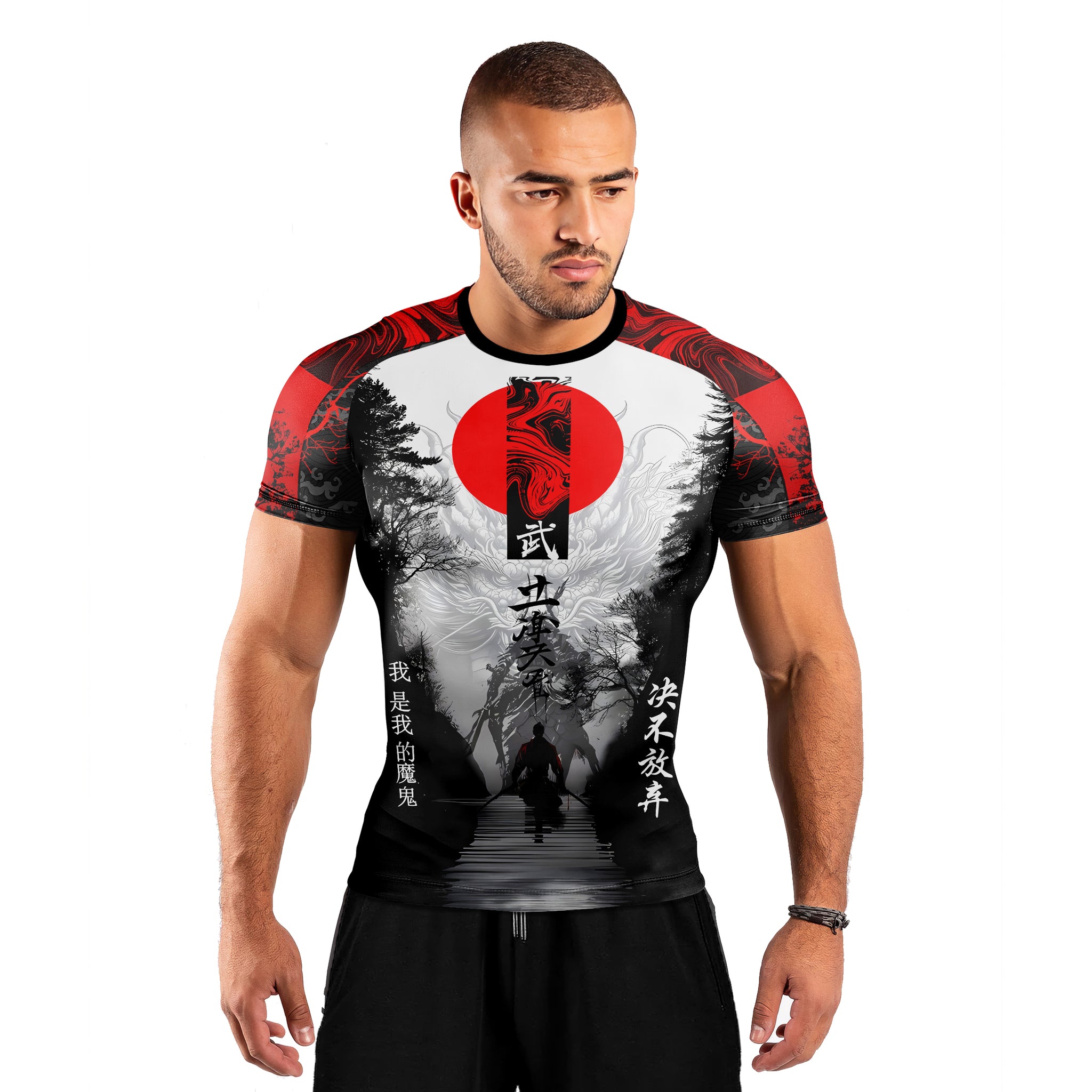 Dragon Ronin Men's Short Sleeve Rash Guard