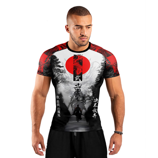 Dragon Ronin Men's Short Sleeve Rash Guard