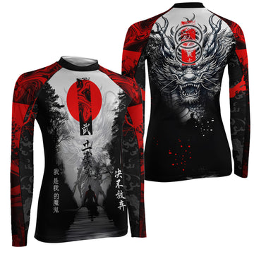 Dragon Ronin Women's Long Sleeve Rash Guard