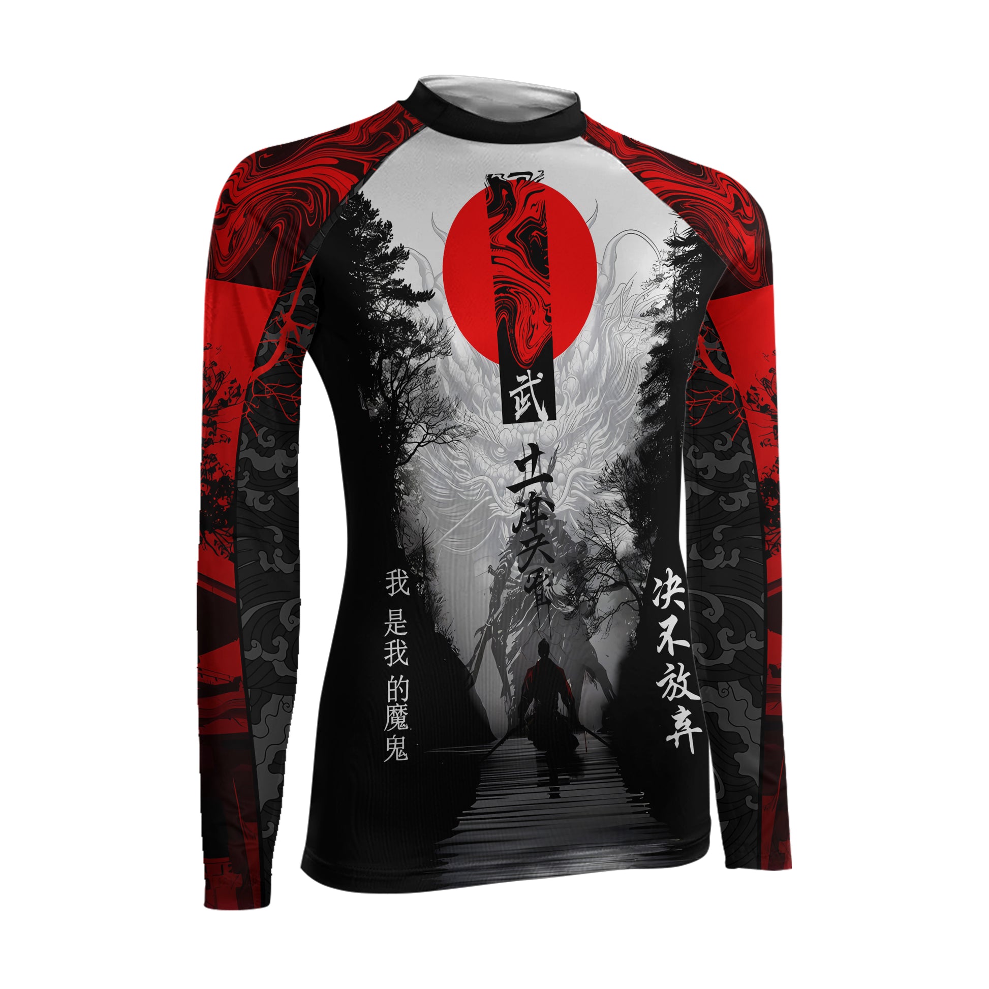 Dragon Ronin Women's Long Sleeve Rash Guard