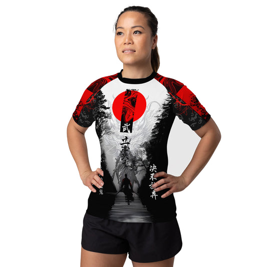 Dragon Ronin Women's Short Sleeve Rash Guard