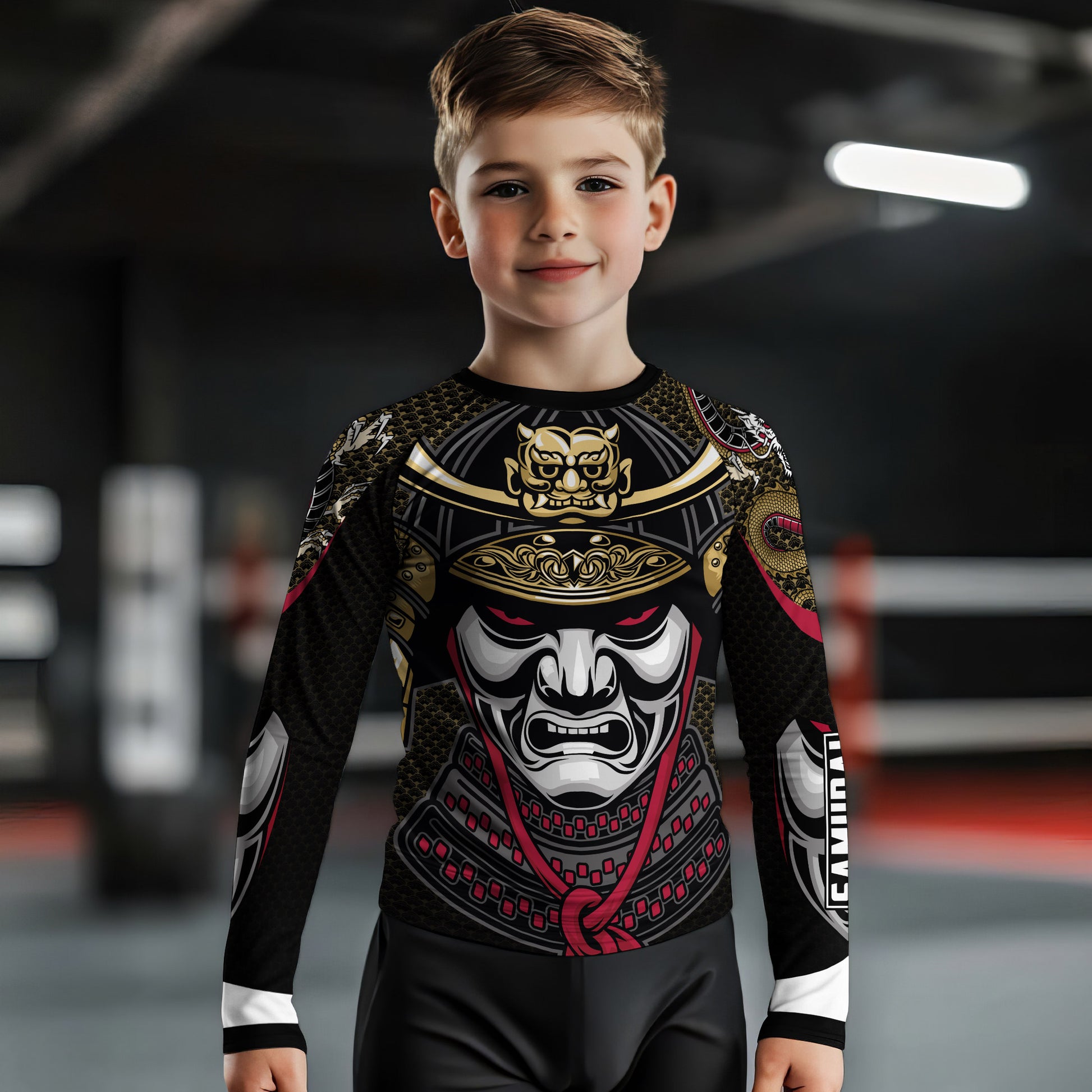 Dragon Shogun Kids Rash Guard