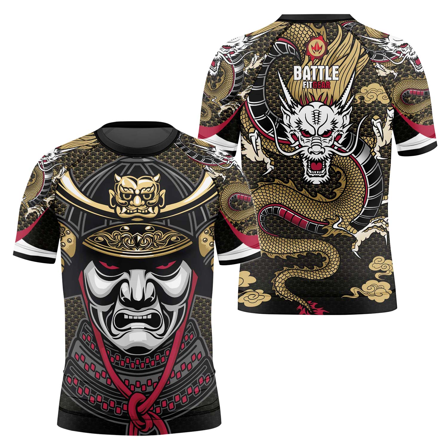 Dragon Shogun Kids Rash Guard
