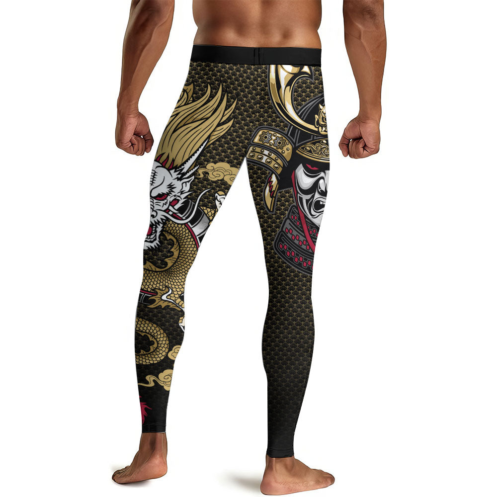 Dragon Shogun Men's Compression Leggings