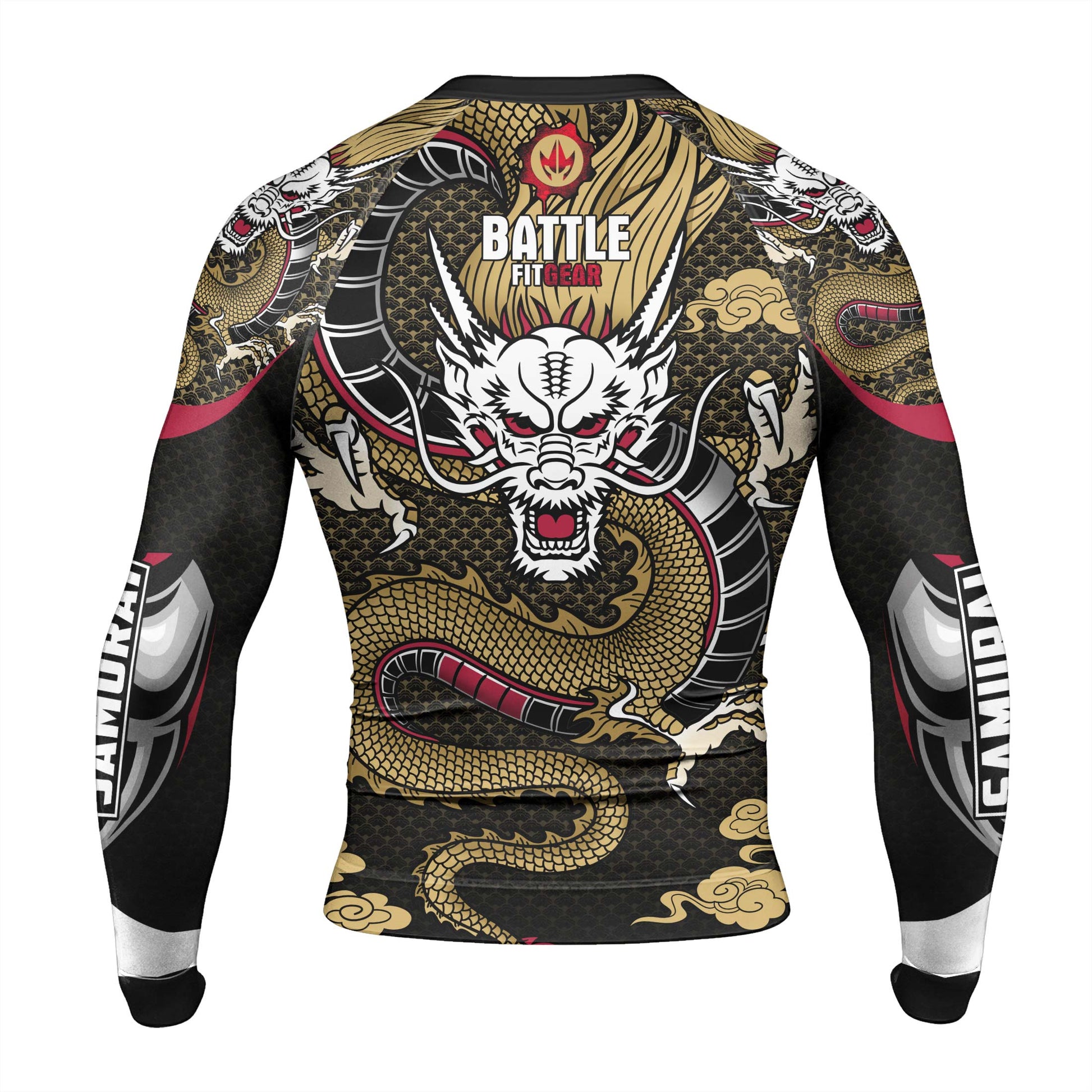 Dragon Shogun Men's Long Sleeve Rash Guard