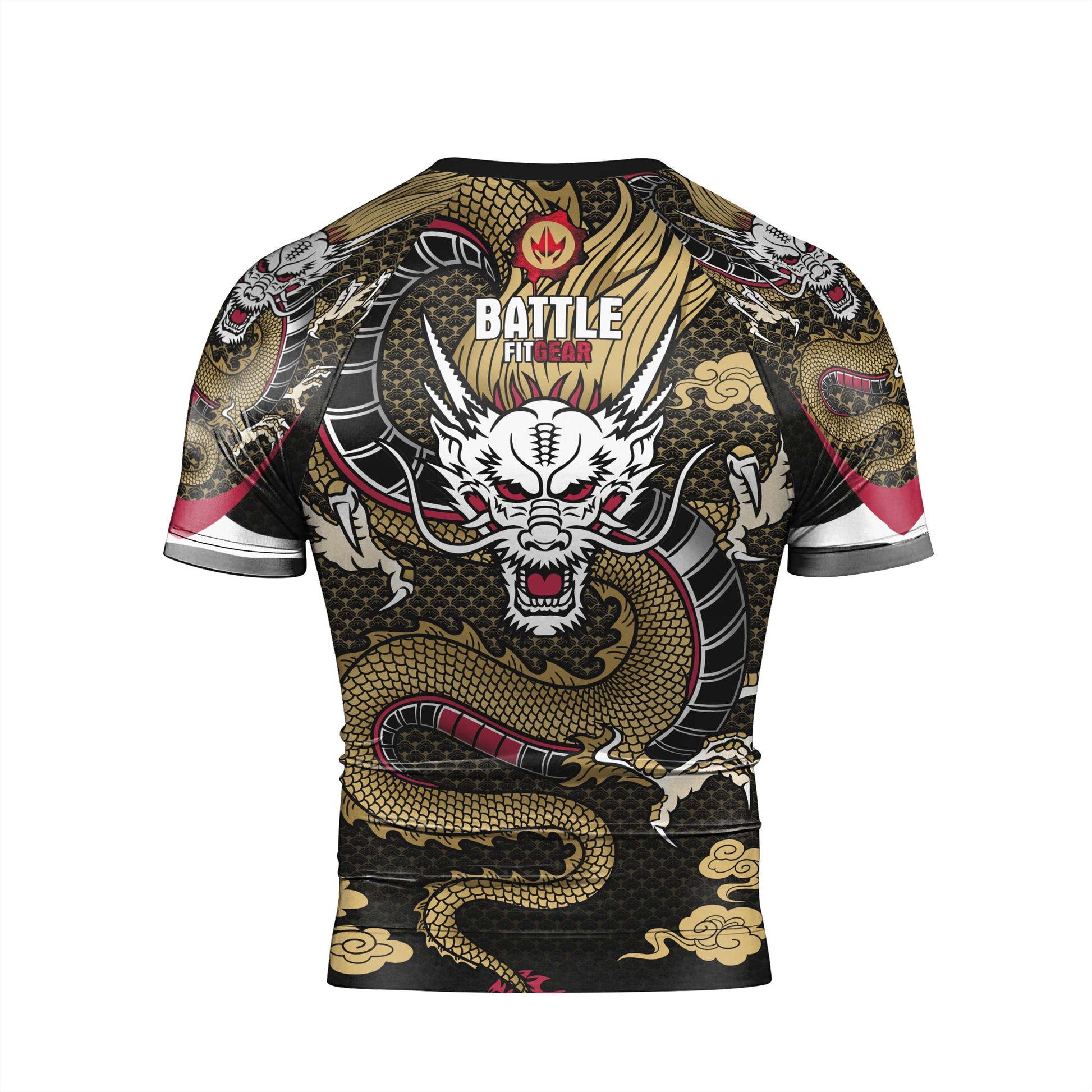 Dragon Shogun Men's Short Sleeve Rash Guard