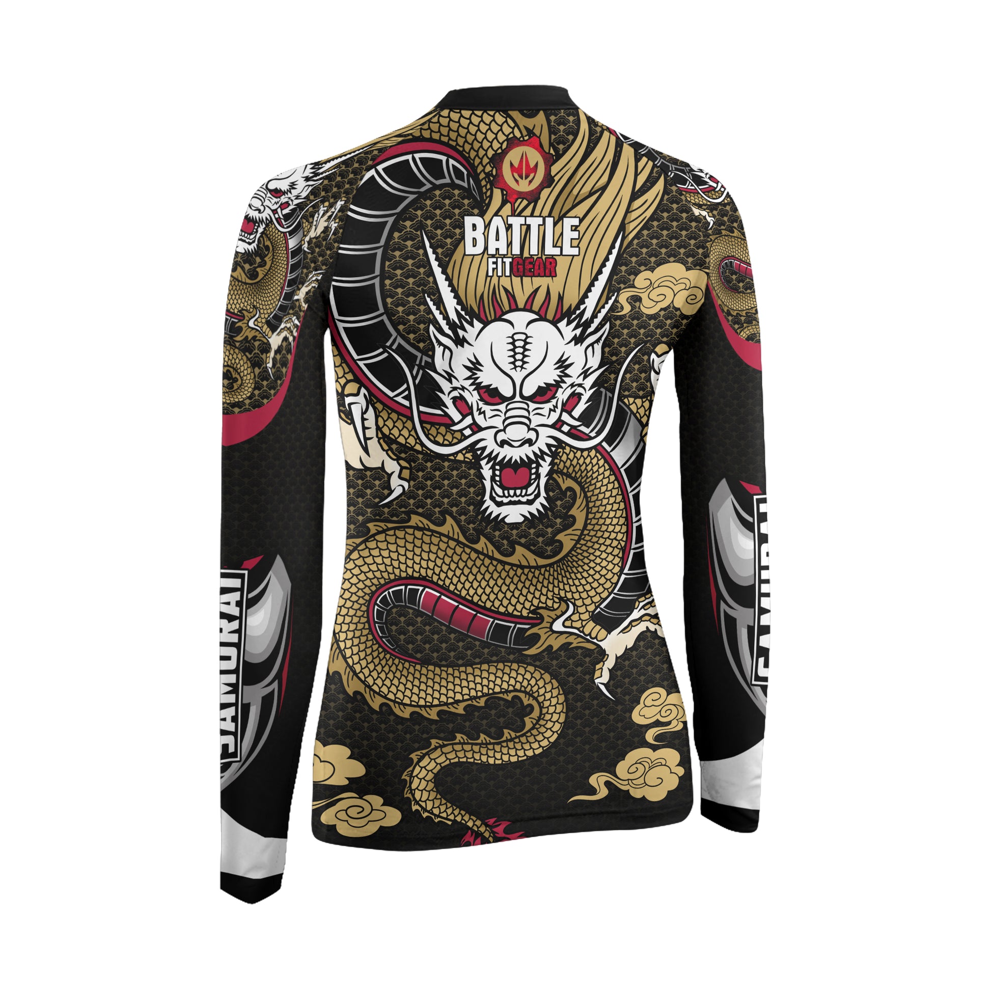 Dragon Shogun Women's Long Sleeve Rash Guard