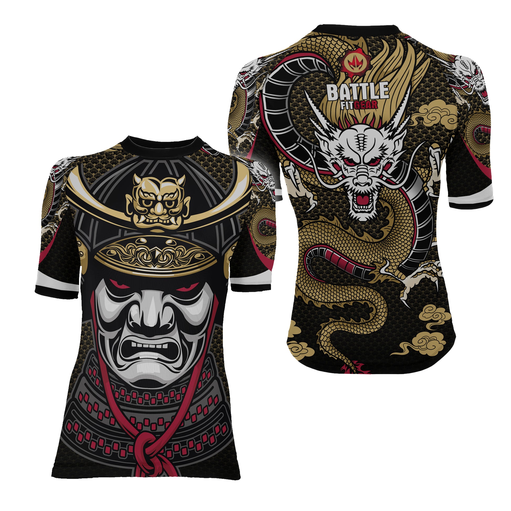 Dragon Shogun Women's Short Sleeve Rash Guard