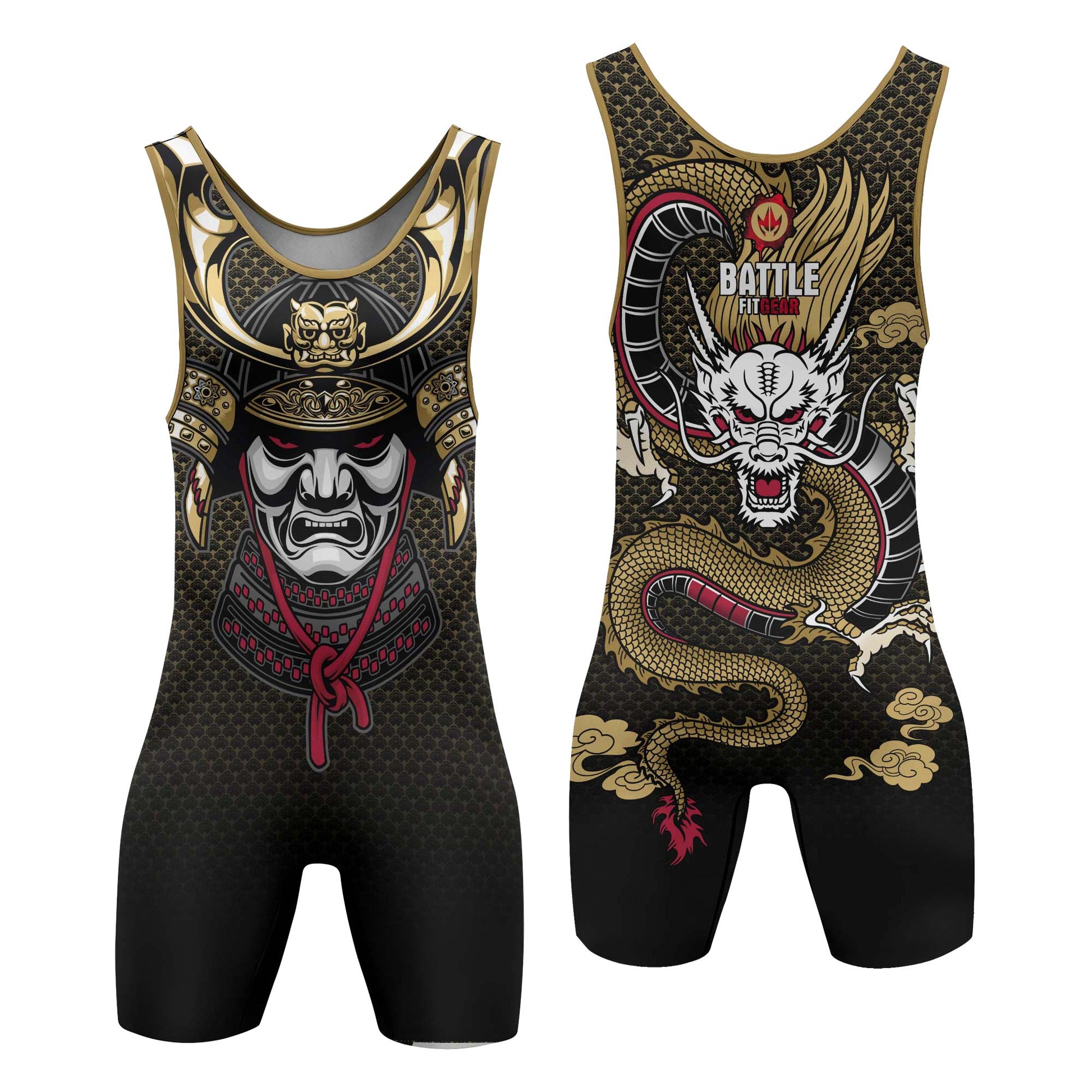 Dragon Shogun Wrestling Singlets