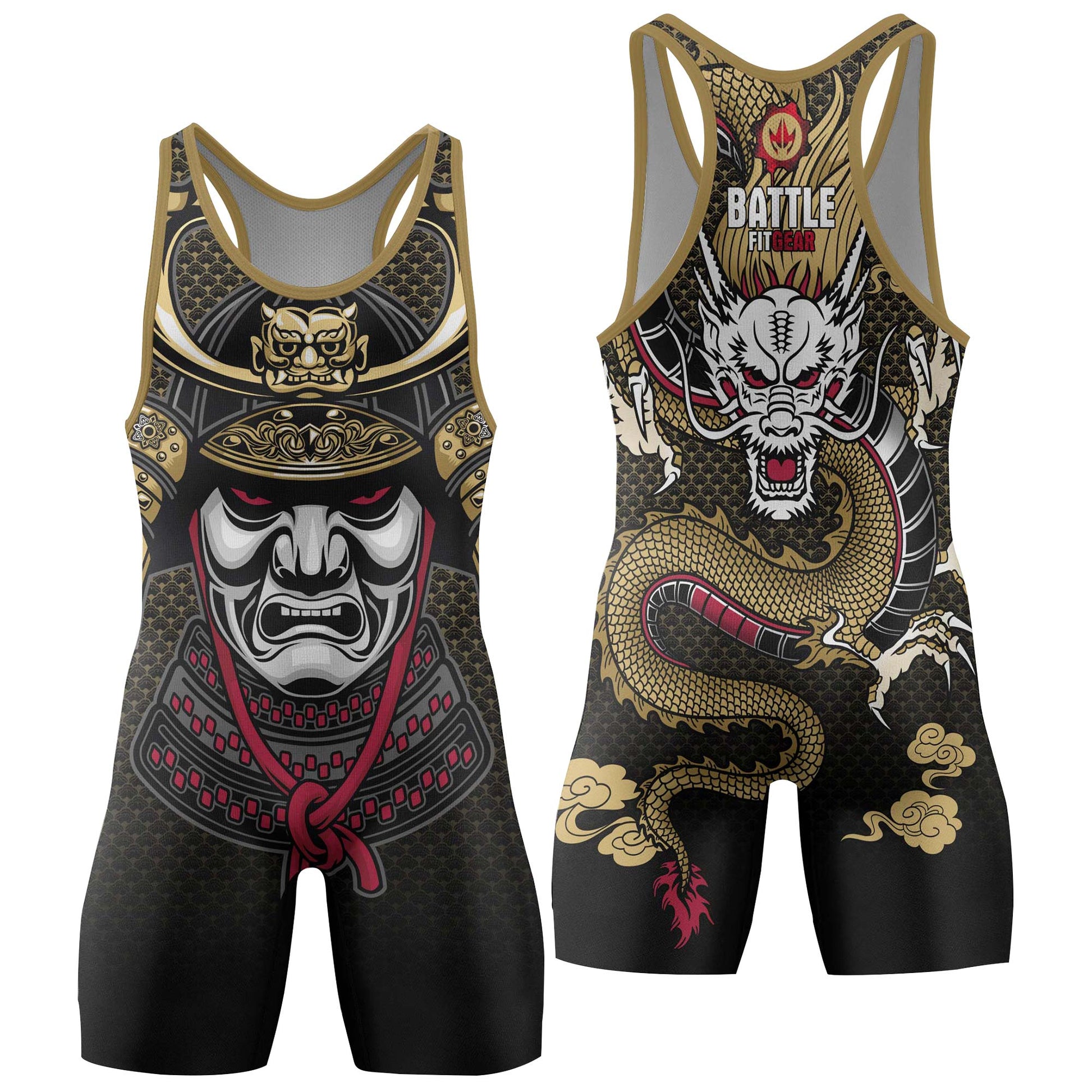 Dragon Shogun Wrestling Singlets