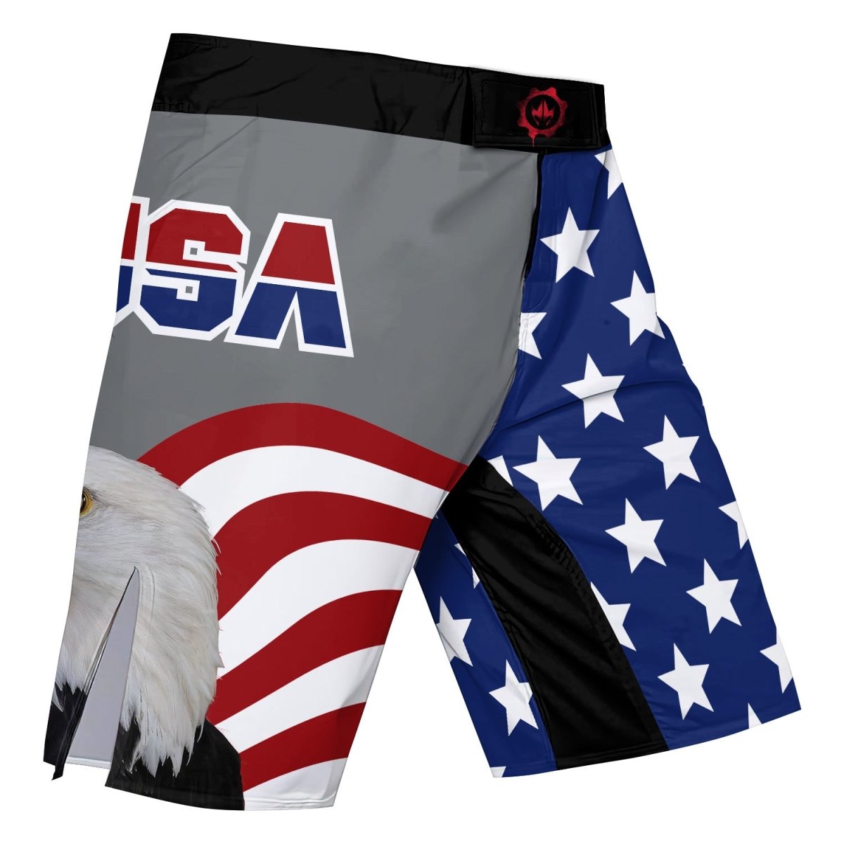 Eagle Symbol Of America Fight Shorts - BattleFitGear