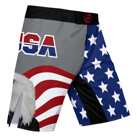 Eagle Symbol Of America Fight Shorts