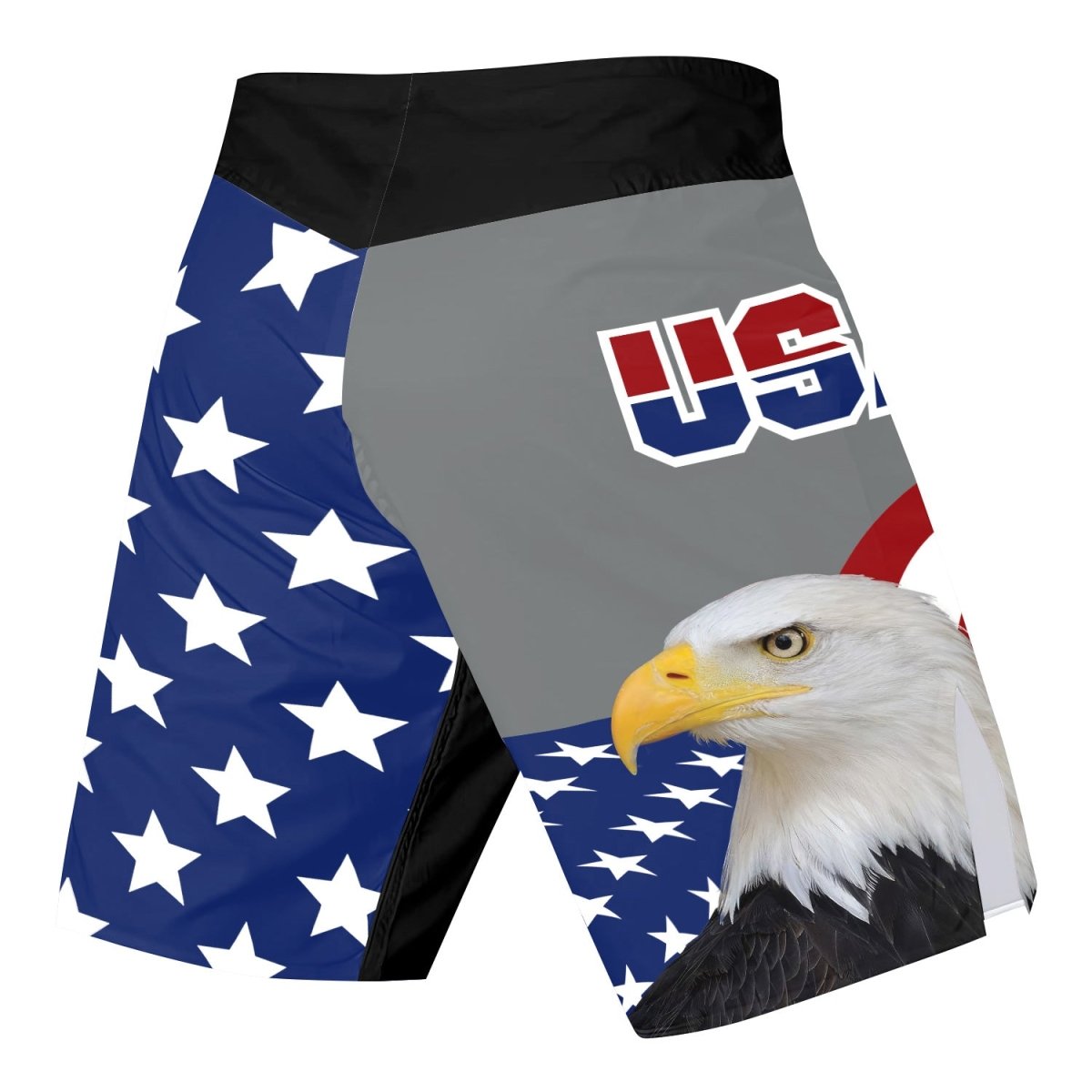 Eagle Symbol Of America Fight Shorts - BattleFitGear