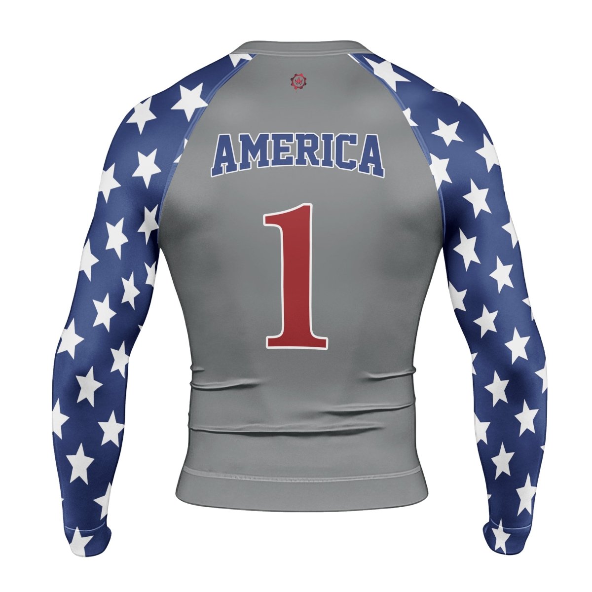 Eagle Symbol Of America Men's Long Sleeve Rash Guard - BattleFitGear