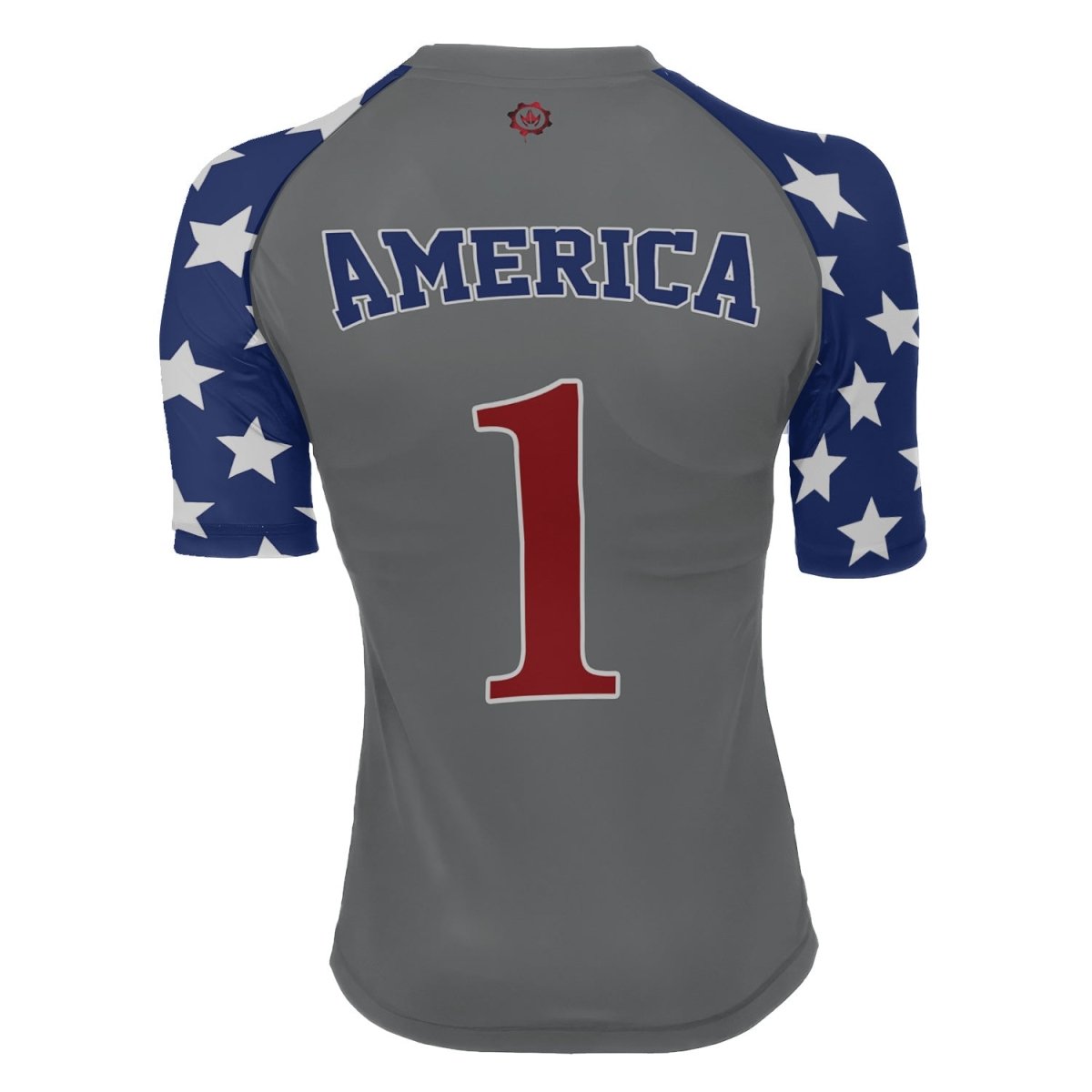 Eagle Symbol Of America Women's Short Sleeve Rash Guard - BattleFitGear