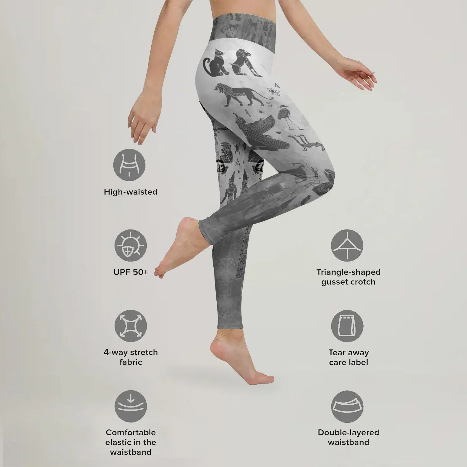 Egypt Mythology Sphinx Leggings
