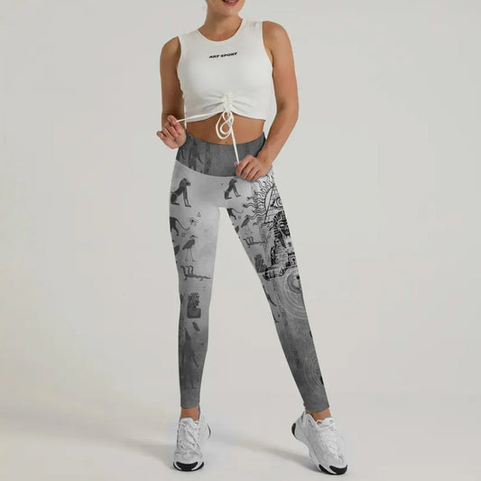Egypt Mythology Sphinx Leggings