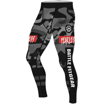 Fear Less Men's Compression Leggings