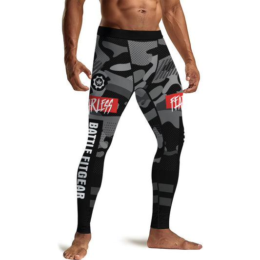 Fear Less Men's Compression Leggings