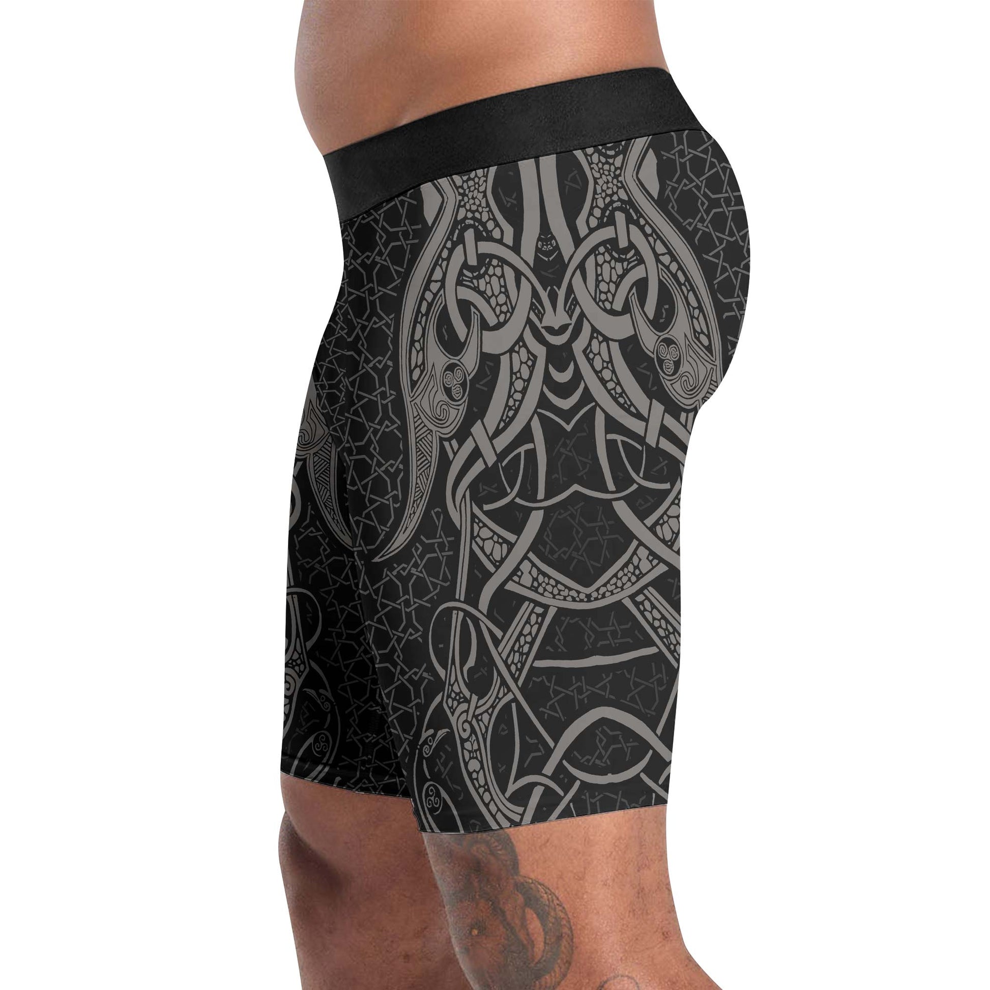 Fenrir Tattoo Viking Compression Shorts