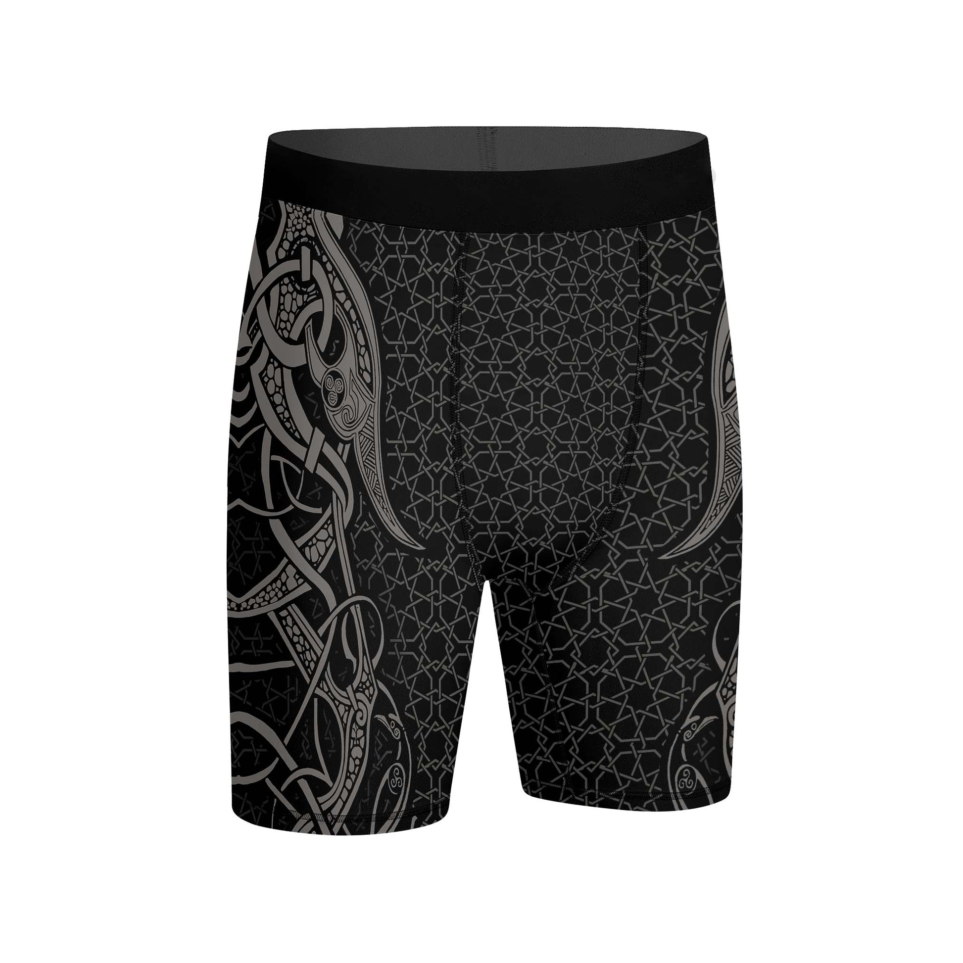 Fenrir Tattoo Viking Compression Shorts