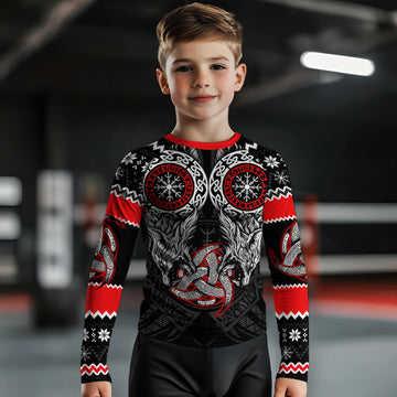 Fenrir Wolve Kids Rash Guard