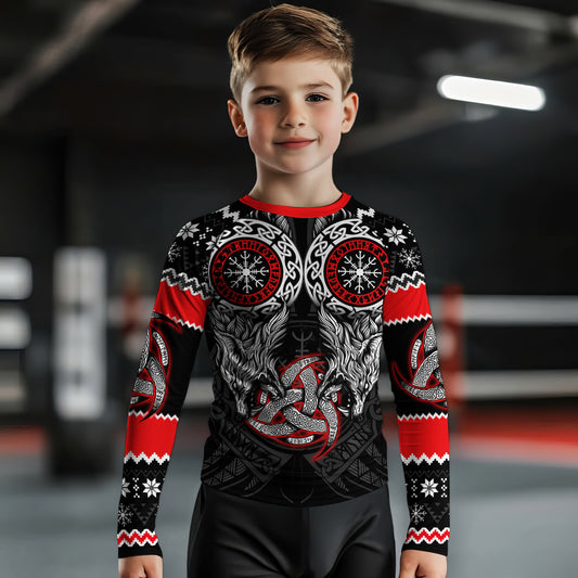 Fenrir Wolve Kids Rash Guard