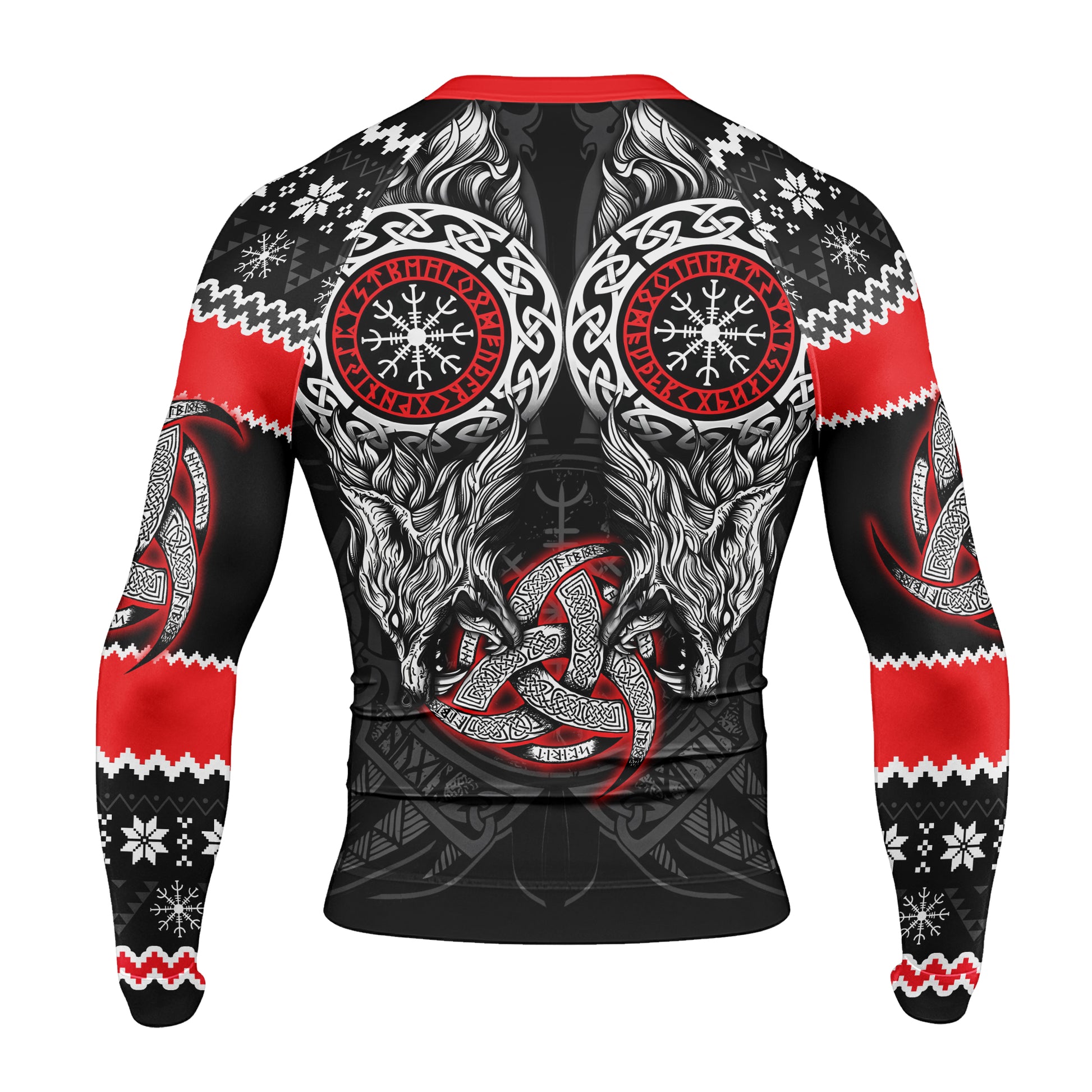 Fenrir Wolve Men's Long Sleeve Rash Guard