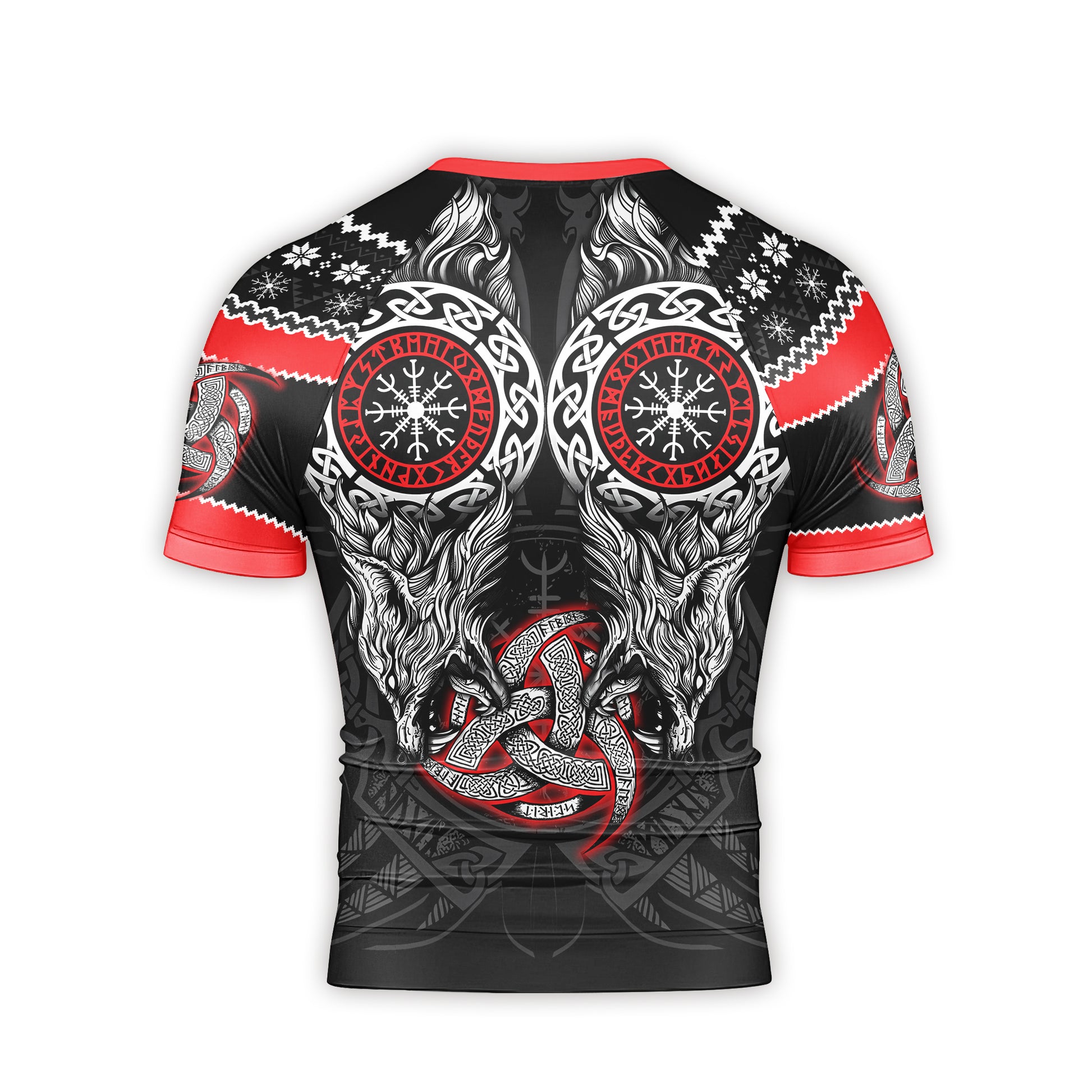Fenrir Wolve Men's Short Sleeve Rash Guard
