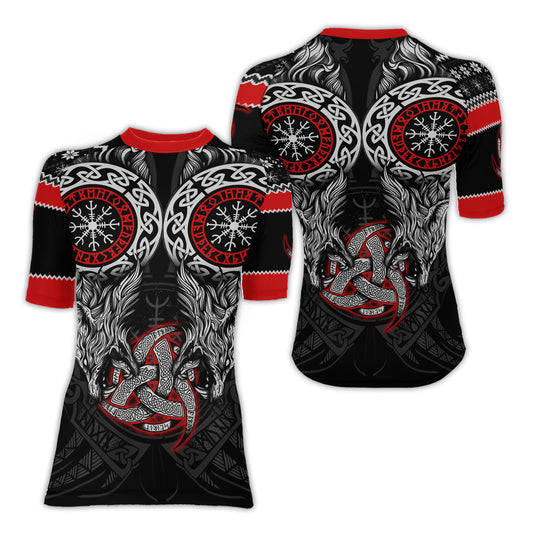 Fenrir Wolve Women's Short Sleeve Rash Guard
