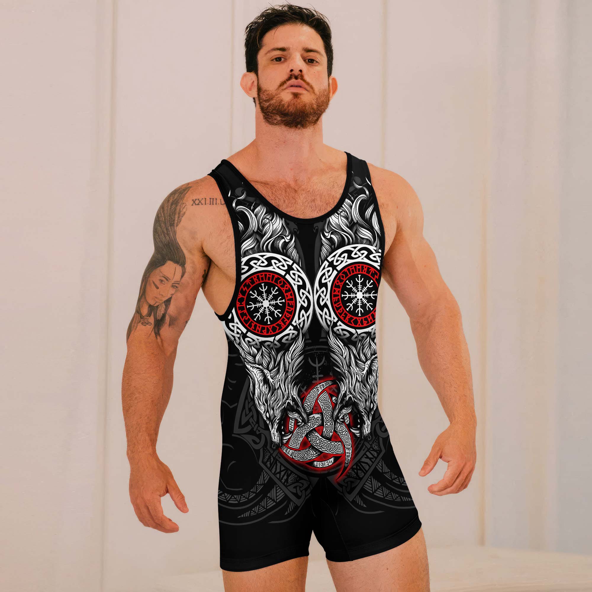 Fenrir Wolve Wrestling Singlets
